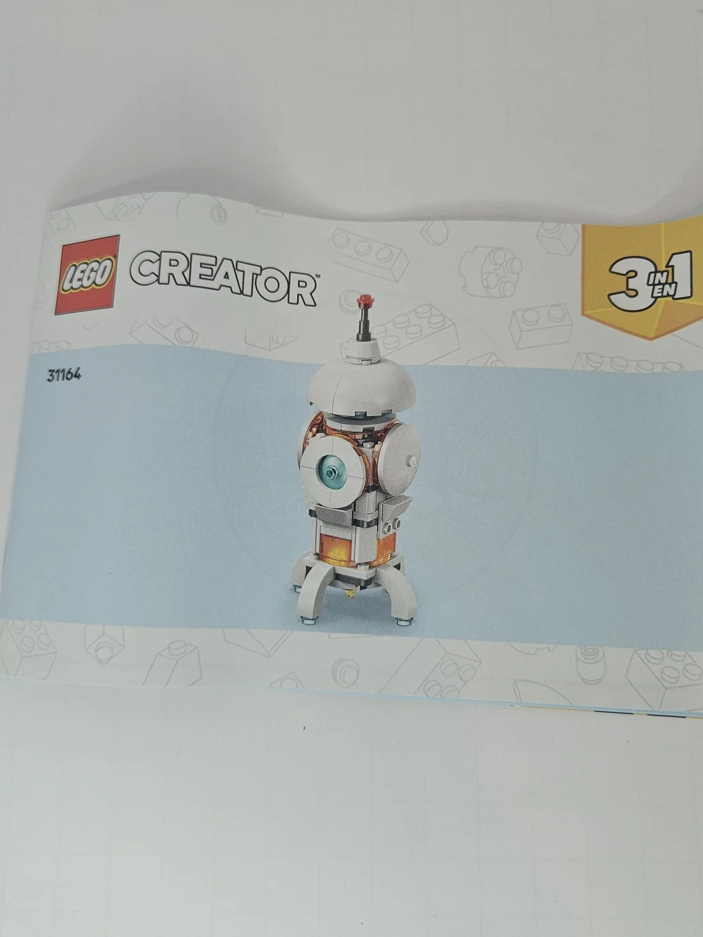 LEGO Creator Spaceship Replacement Instructions. Booklet Only